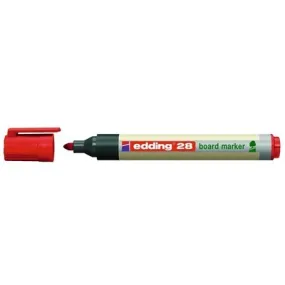 Edding marqueur pour tableau blanc EcoLine 28, rouge