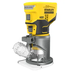 STANLEY FATMAX V20 Affleureuse Brushless 18V - SFMCW400B-XJ - Livrée Sans Batterie